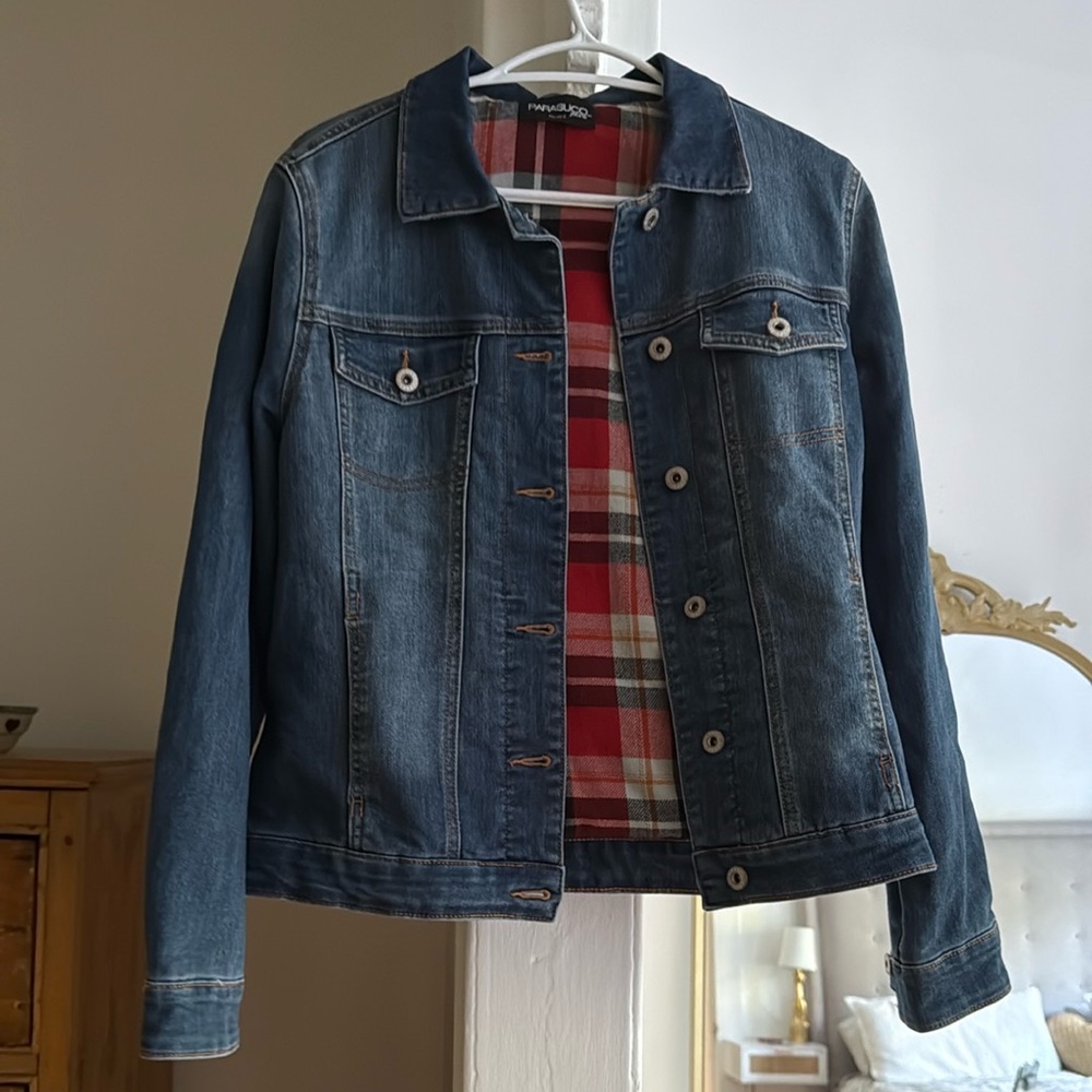 Parasuco Blue and Red Lightweight Jacket